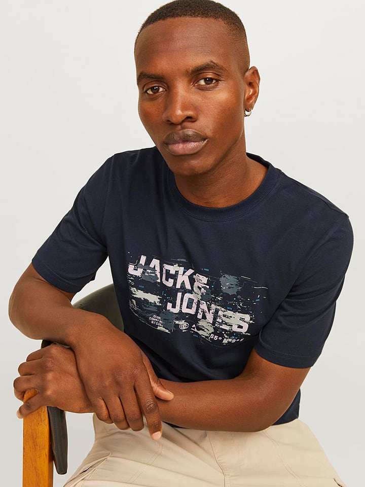 Jack & Jones Shirt in Dunkelblau günstig kaufen