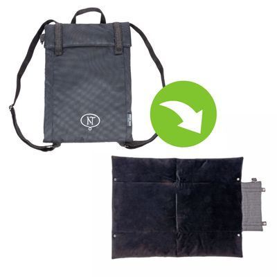 Nomad Tales Reise-Hundematte Ebony