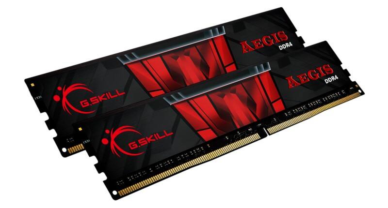 G.Skill RAM F4-3200C16D-32Gis Dimm 3200 Mhz DDR4 Aegis 32 GB (2 x 16GB)