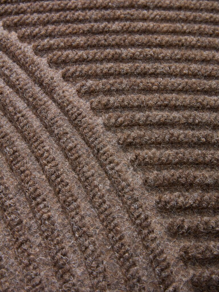 VITSIPPA Fußmatte VITSIPPA 50x80x0,7 braun/beige
