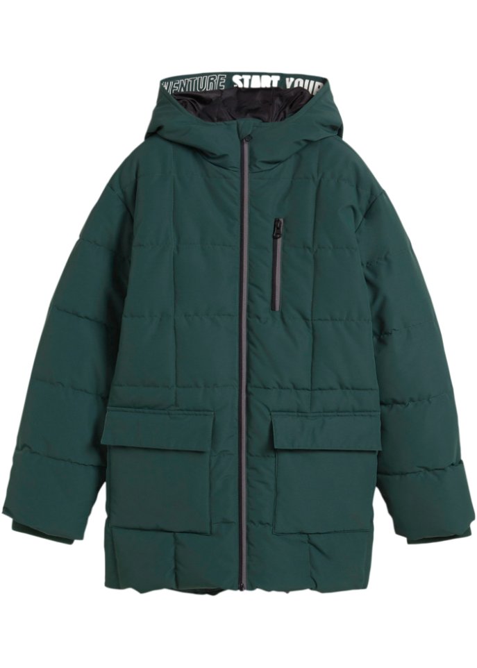 Jungen Winterjacke lang