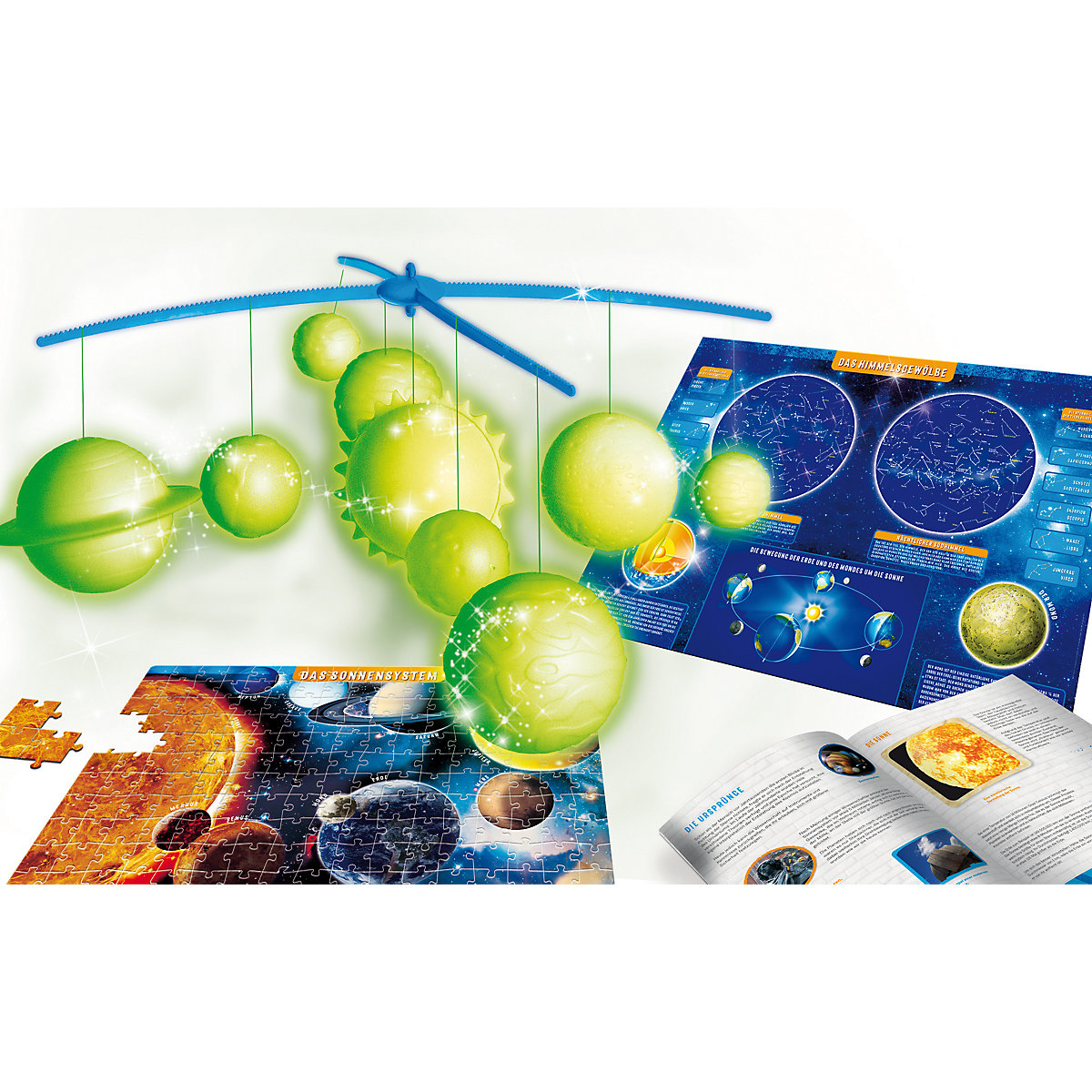 Woozle Goozle Das Sonnensystem - baue ein detailliertes Modell des Sonnensystems