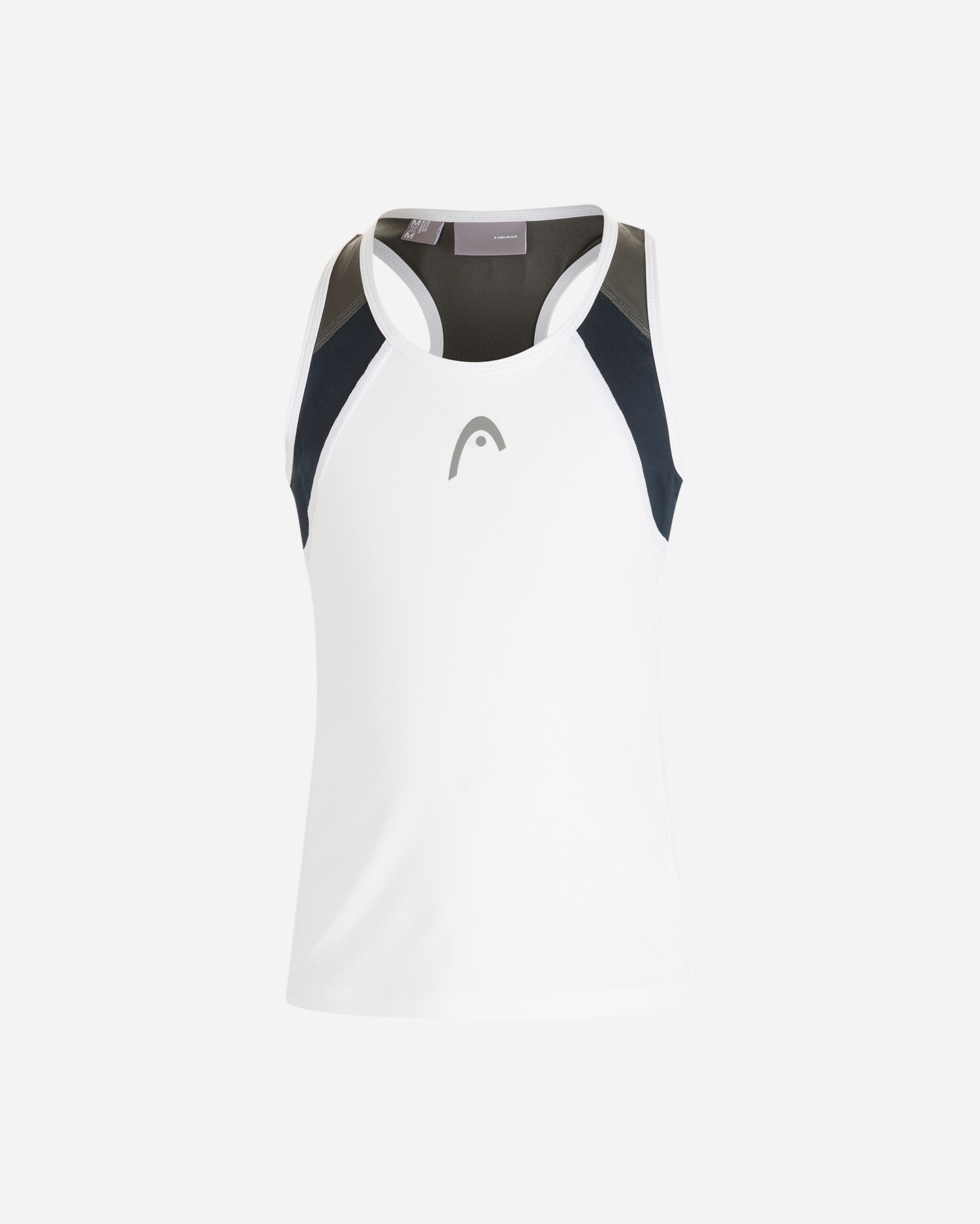 Maglia Tennis Head Club Jr 816411-WHDB