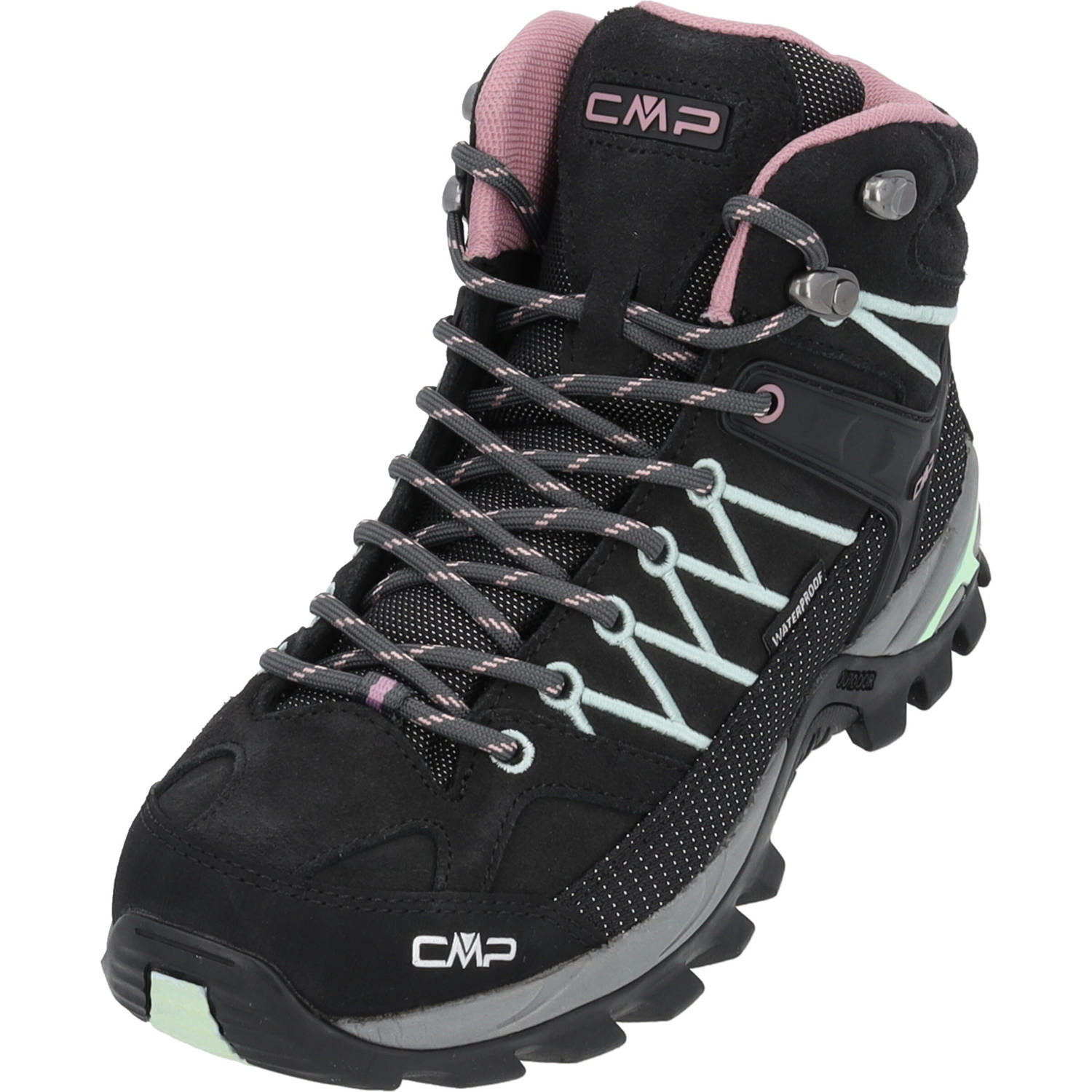 CMP Rigel Mid 3Q12946, Trekkingschuhe, Damen, Schwarz