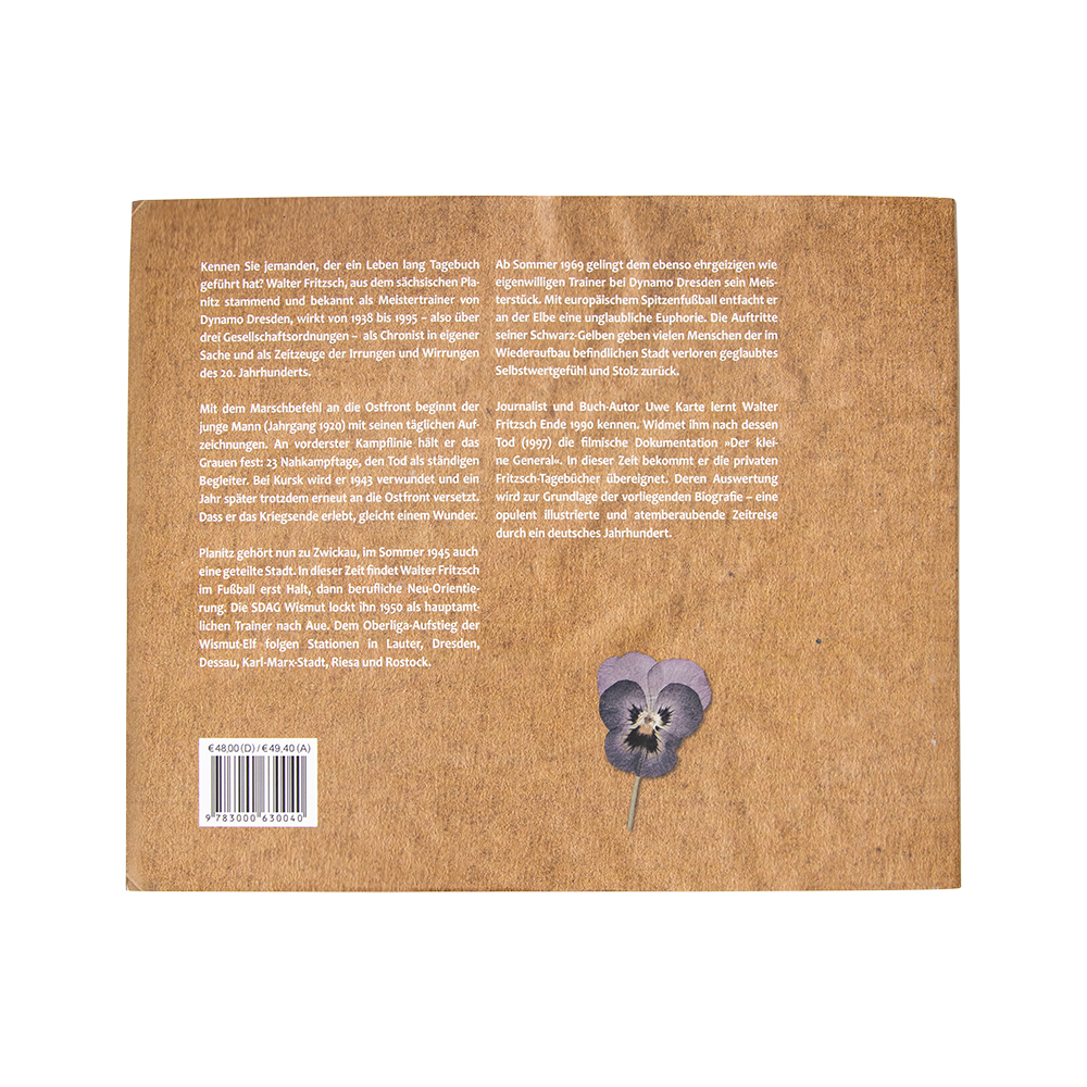Buch „Tagebuch für Walter Fritzsch“