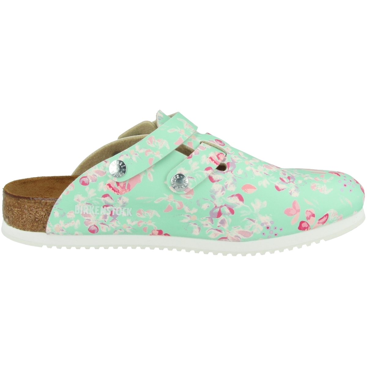 Birkenstock Kay SL Birko-Flor schmal Clogs gruen
