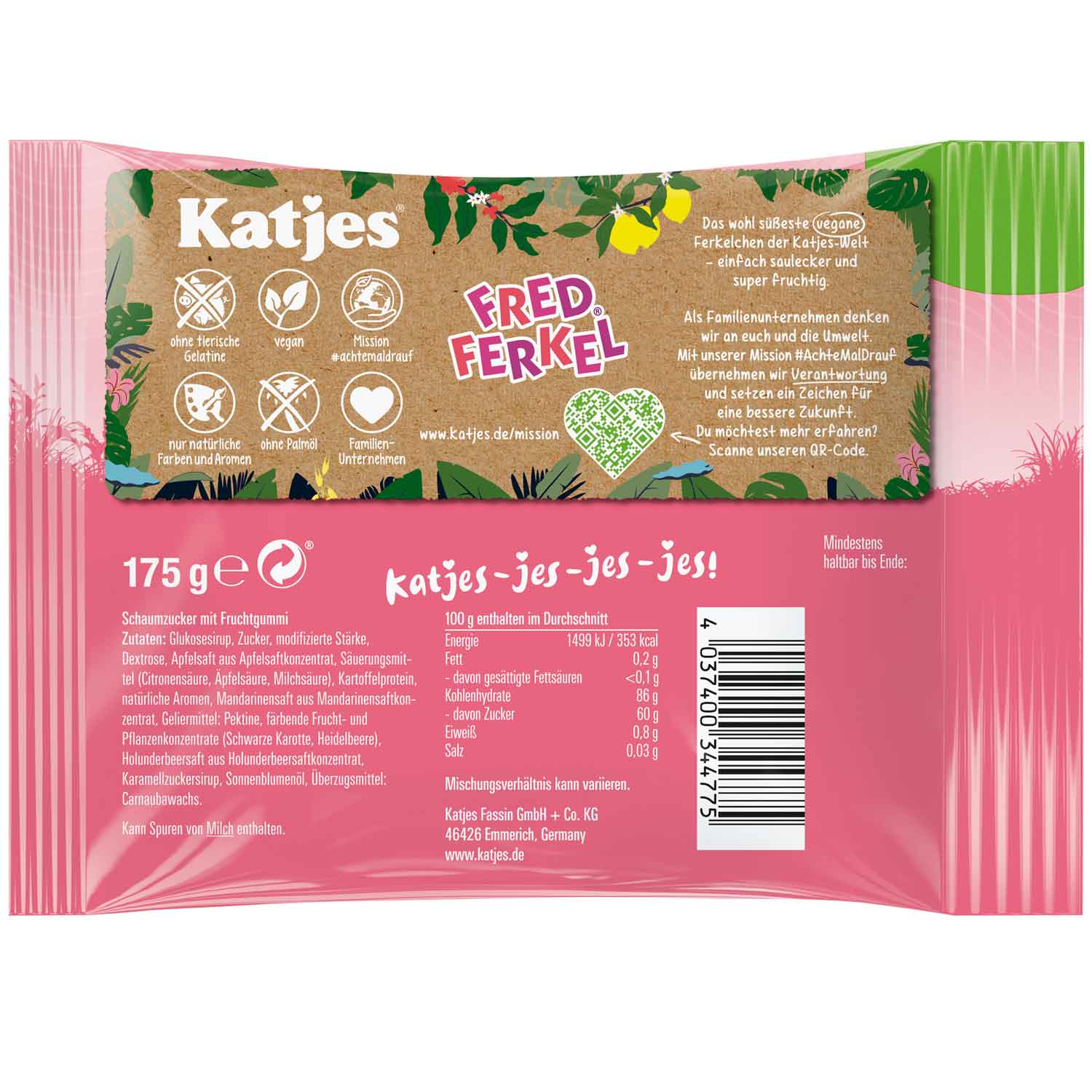 Katjes Fred Ferkel 175g