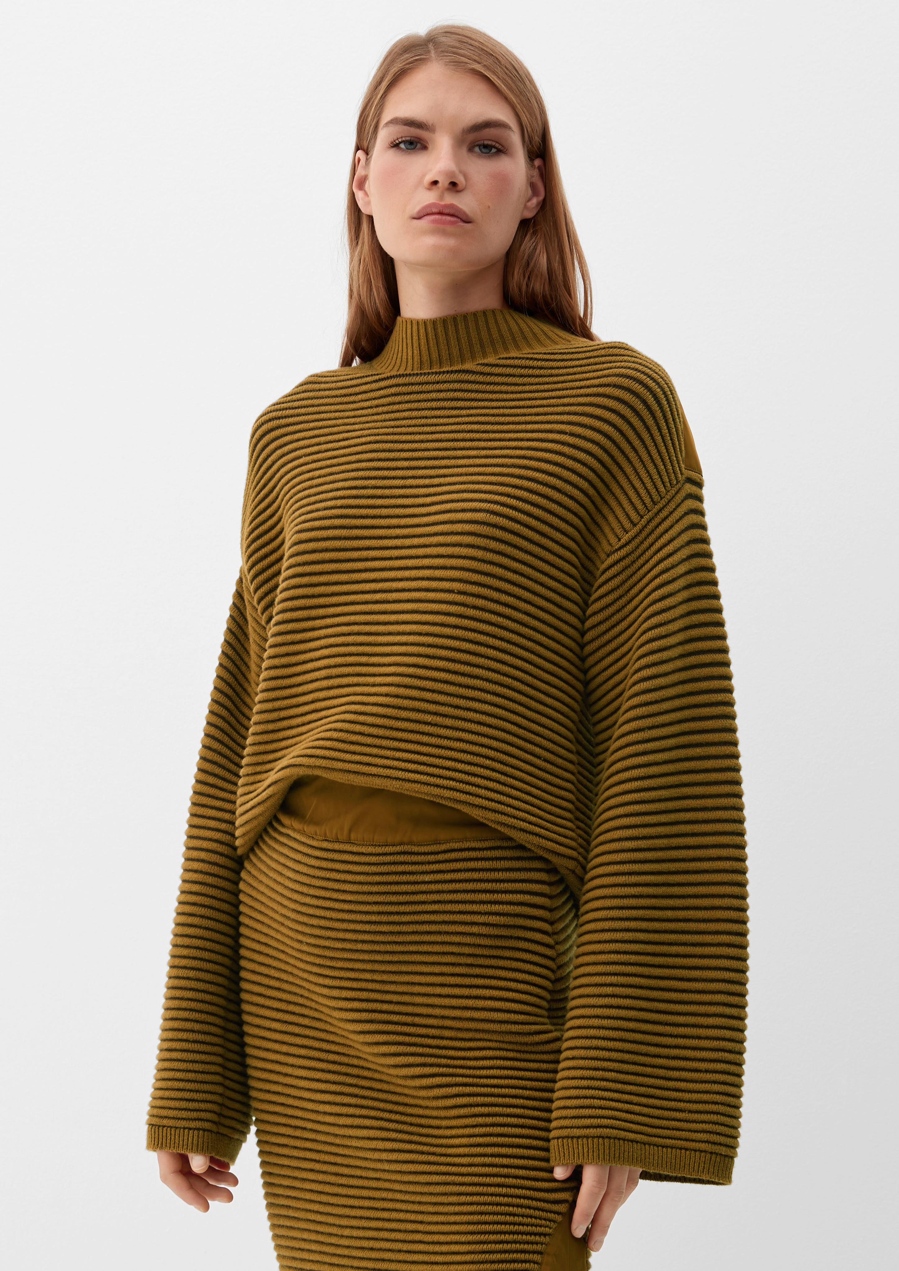 Strickpullover mit Streifen  2120792-77X6