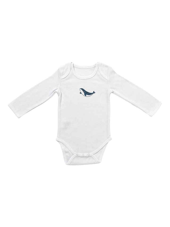 Schlummersack Bio Baby-Bodys langarm 3er-Pack in Hellblau günstig kaufen