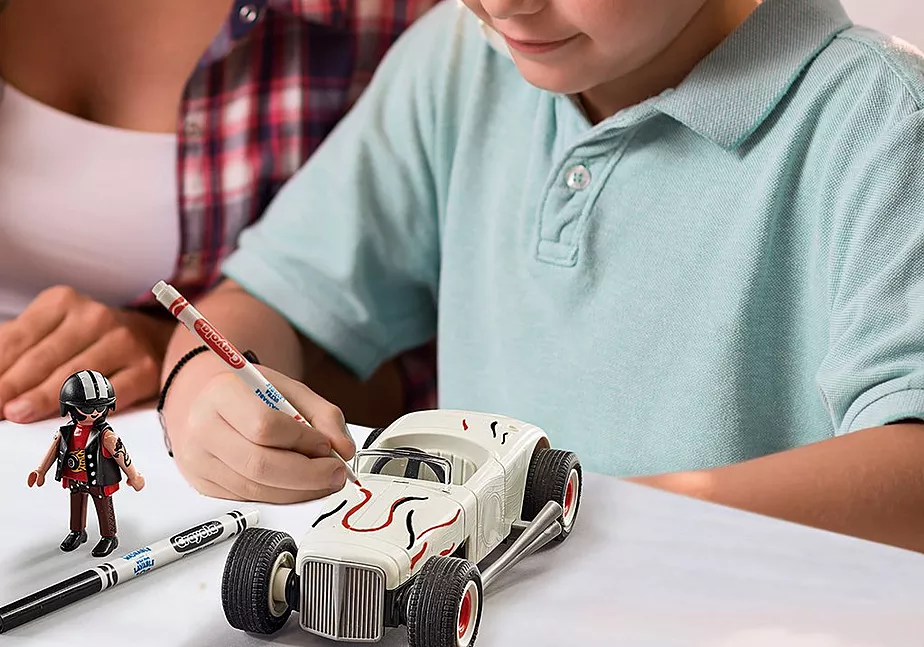 PLAYMOBIL Color: Rennauto