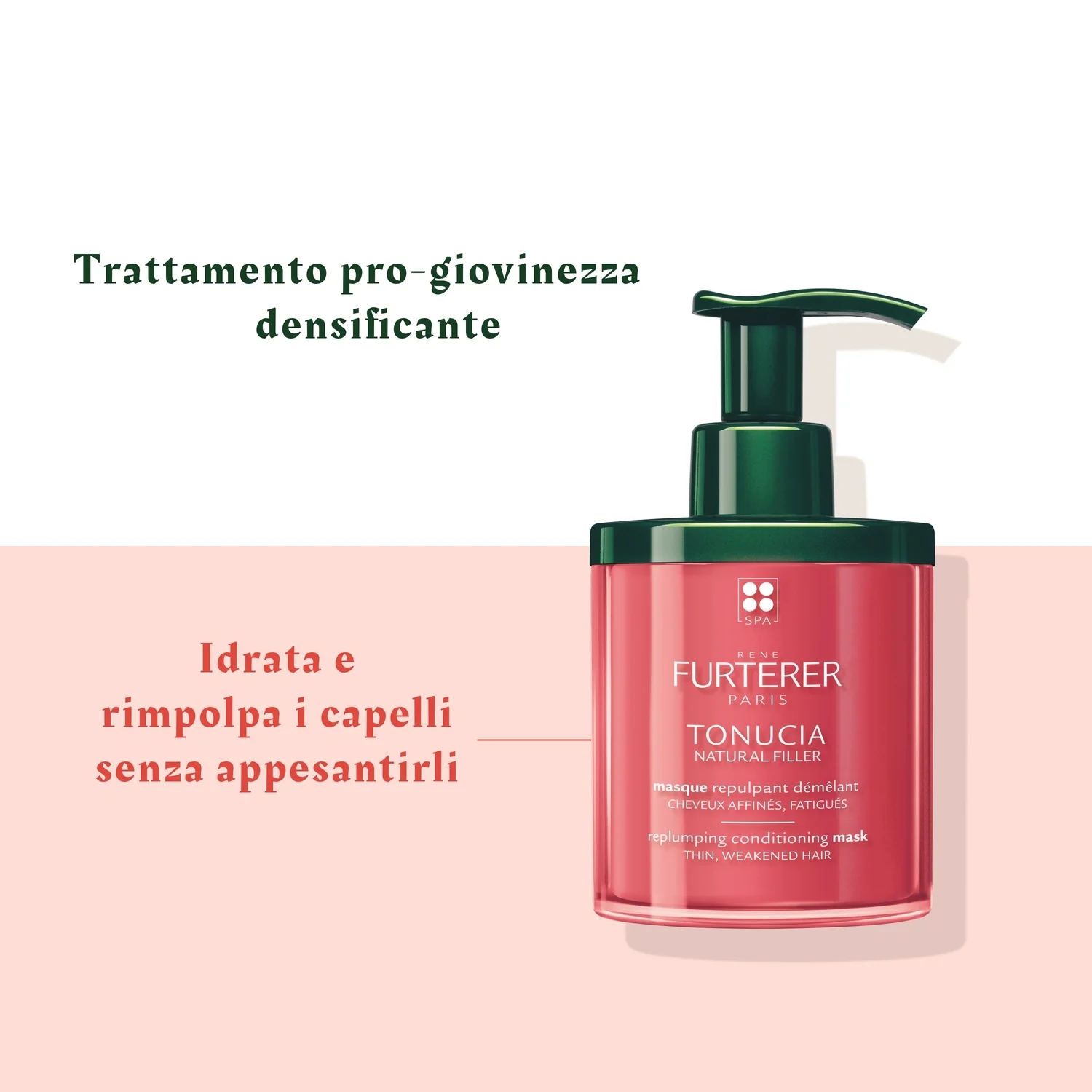 Tonucia Masque Repulpant Démêlant - Redensifying Hair Mask
