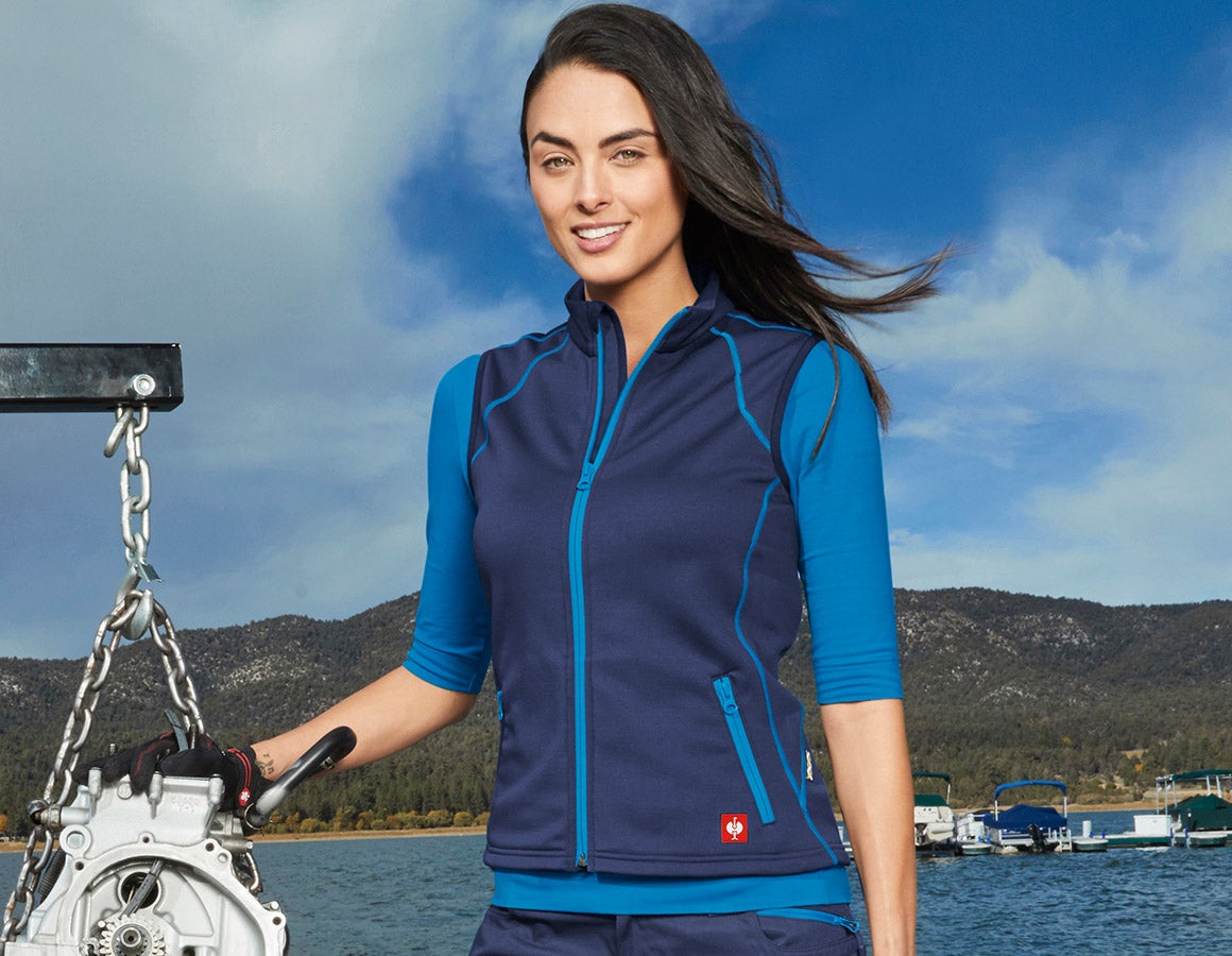 Funktions Weste thermo stretch e.s.motion 2020,Da.