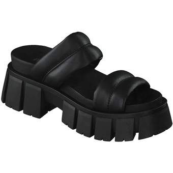 Mjus Esagerata Pantolette in schwarz