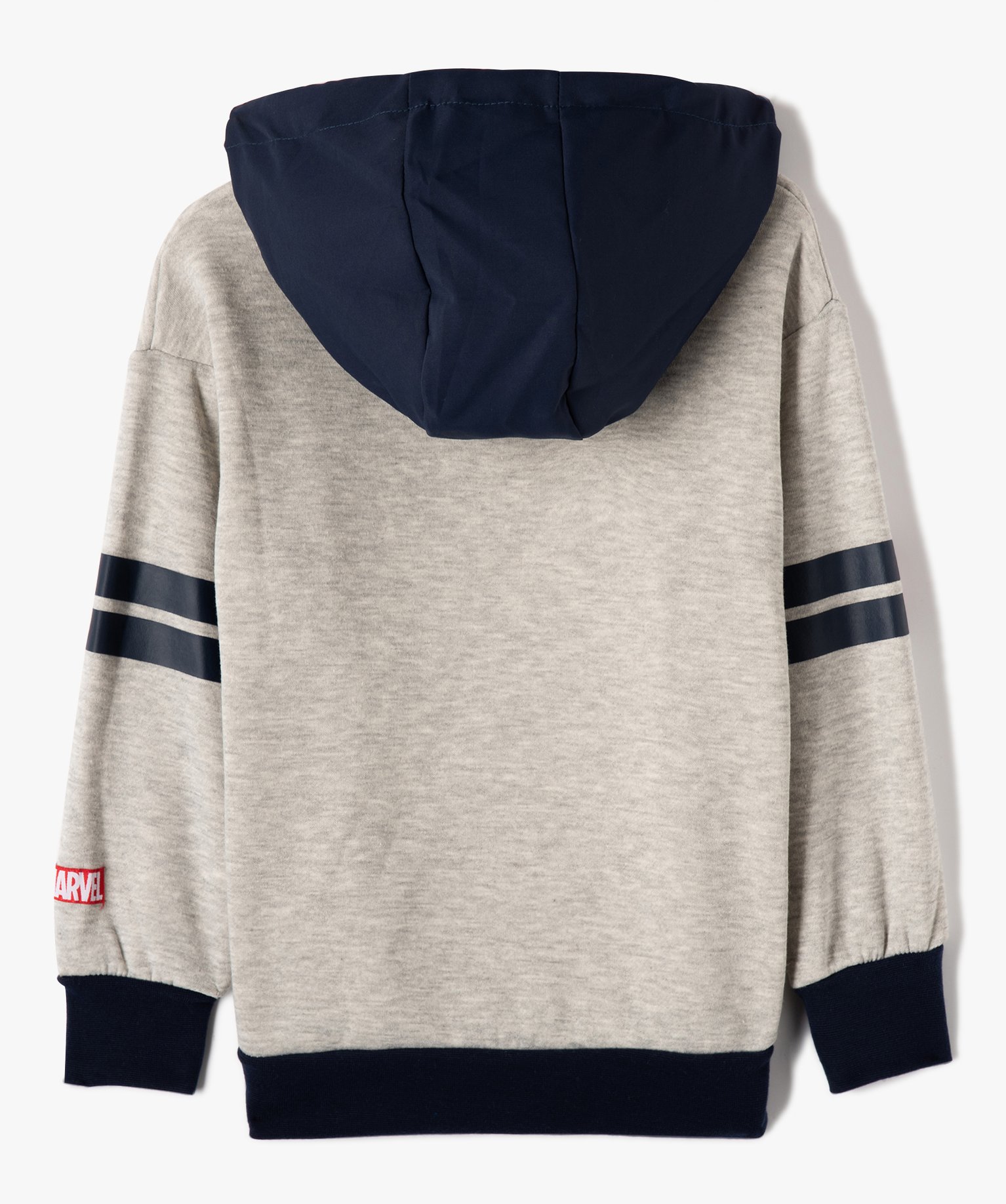 Sweat Garçon à capuche avec motifs Avengers - Marvel gris | GEMO