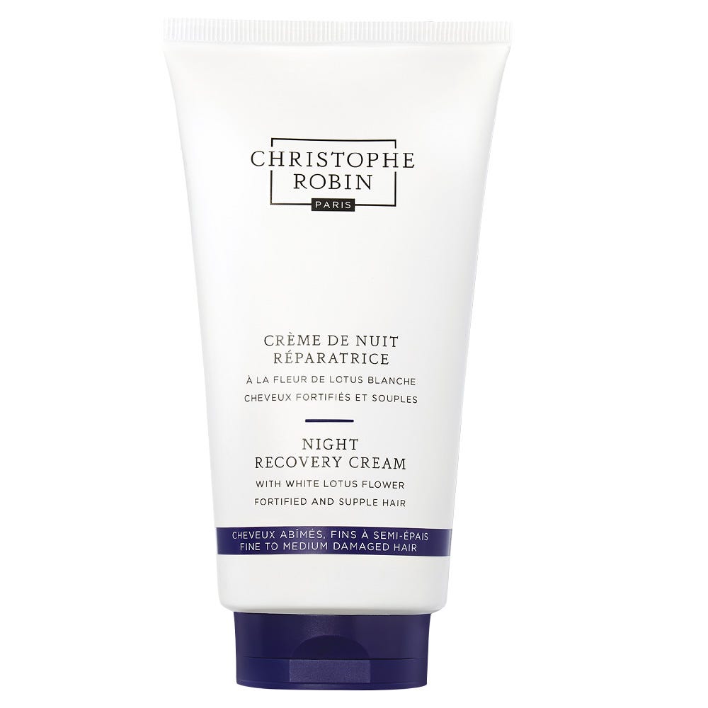 Christophe Robin Night Recovery Cream with White Lotus Flower 150 ml