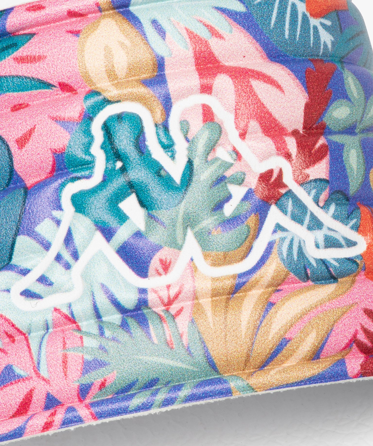Mules de piscine fille imprimées jungle – Kappa multicolore | GEMO