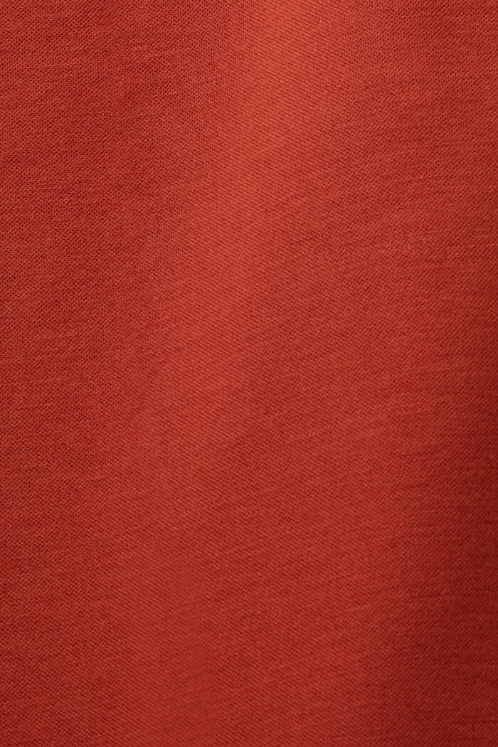 Verkürzte Hose aus Punto-Jersey