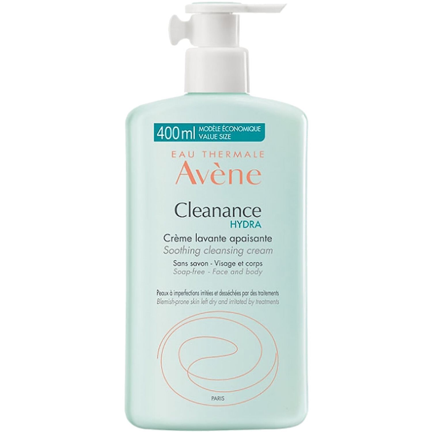 Eau Thermale Avène Cleanance Hydra Crème Lavante Visage & Corps - Peaux à Imperfections Irritées