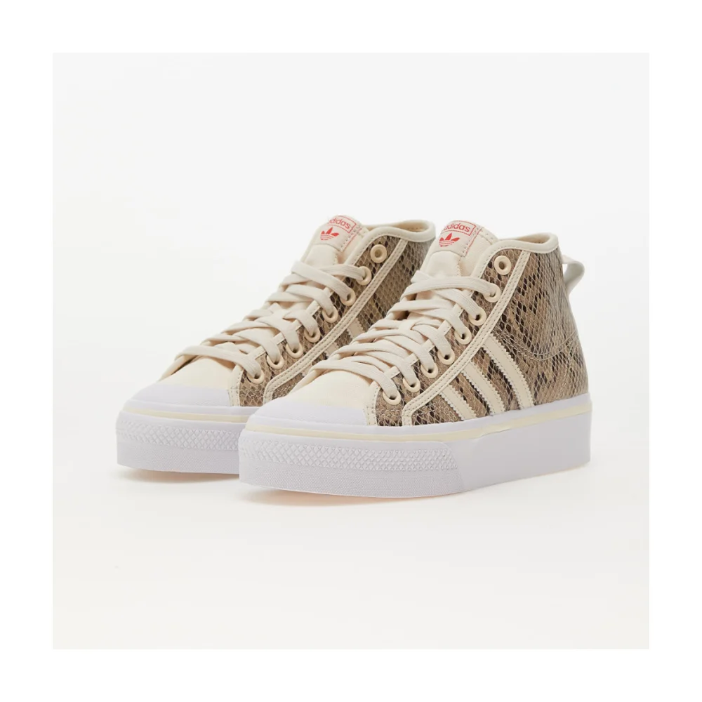 adidas Nizza Platform Mid W HQ1981 / weiss