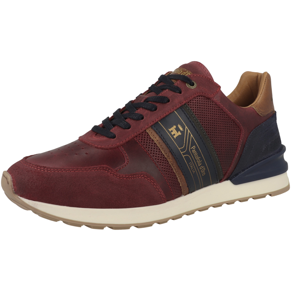 Pantofola d Oro Ponte Runner Uomo Low Sneaker Low rot