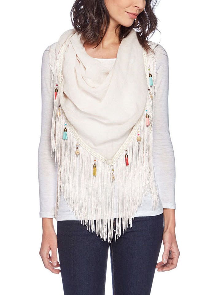 MENTHE À L'O Schal in Creme - (L)160 x (B)115 cm günstig kaufen onesize