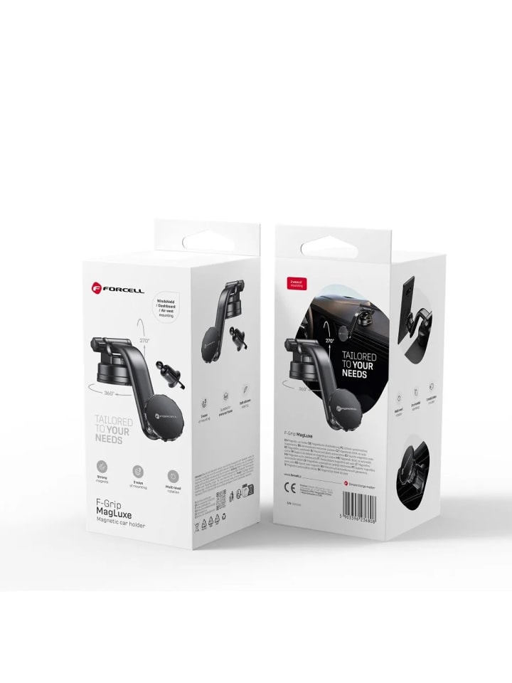 COFI 1453 F-Grip MagLuxe Autohalterung magnetisch in Schwarz günstig kaufen 1