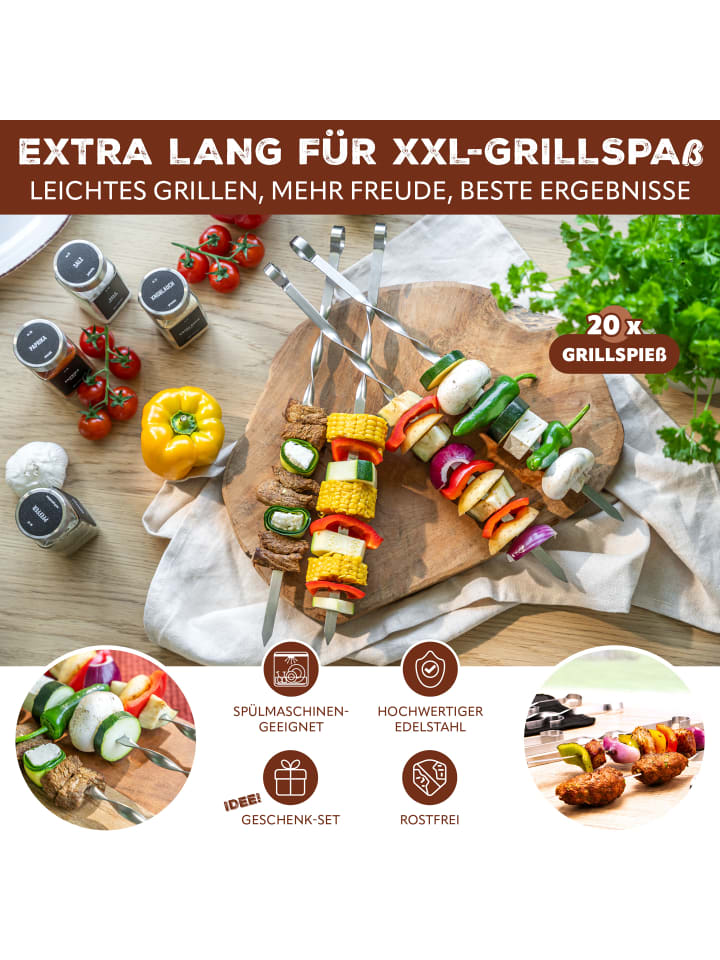 bremermann 20-er-Set Grillspieße günstig kaufen onesize