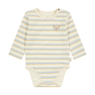 Body langarm, beige für Jungs