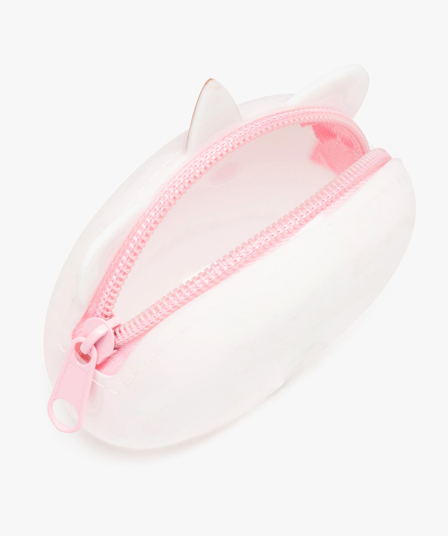 Porte-monnaie licorne en silicone souple fille blanc | GEMO