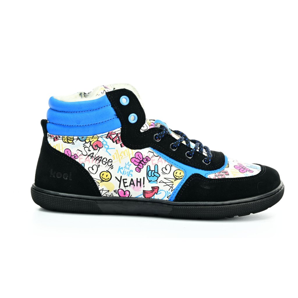 Koel4kids Danish Nappa Wool Celeste Winterbarfußschuhe