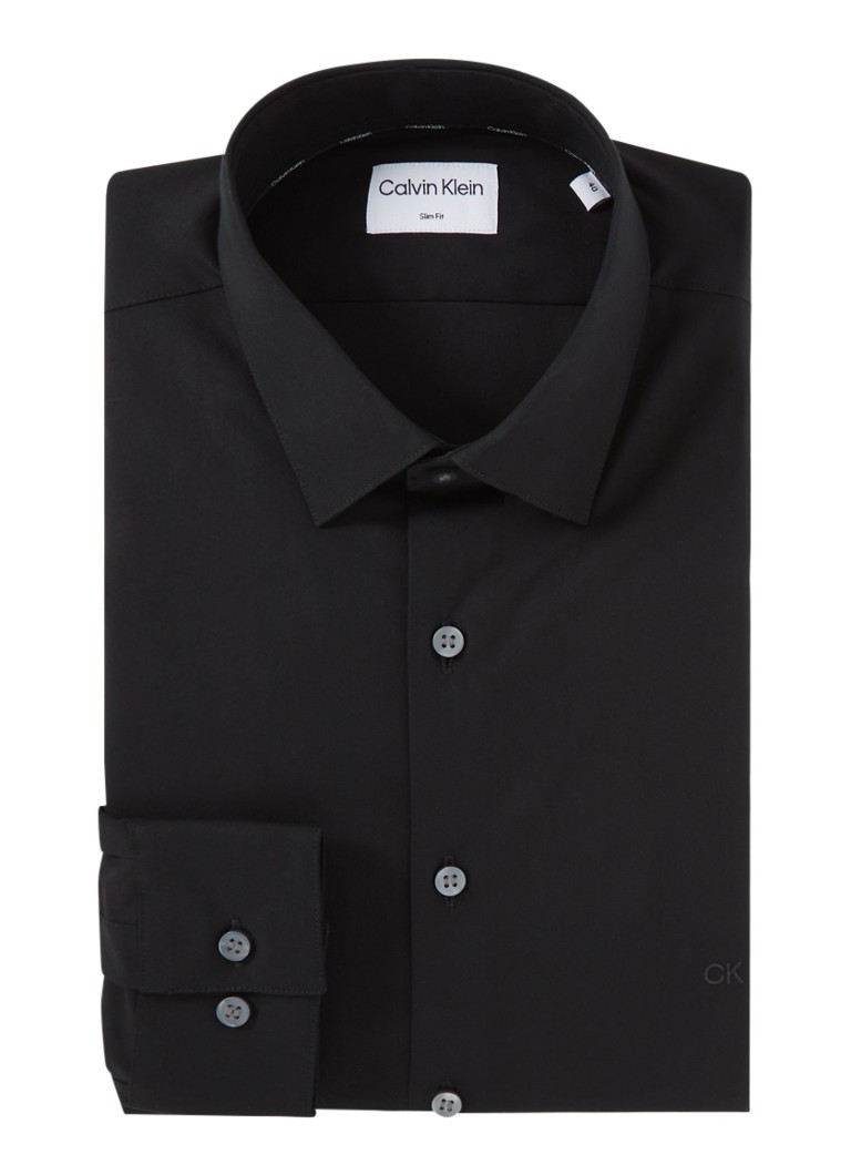 Calvin Klein Slim fit košulja s rastezljivim materijalom