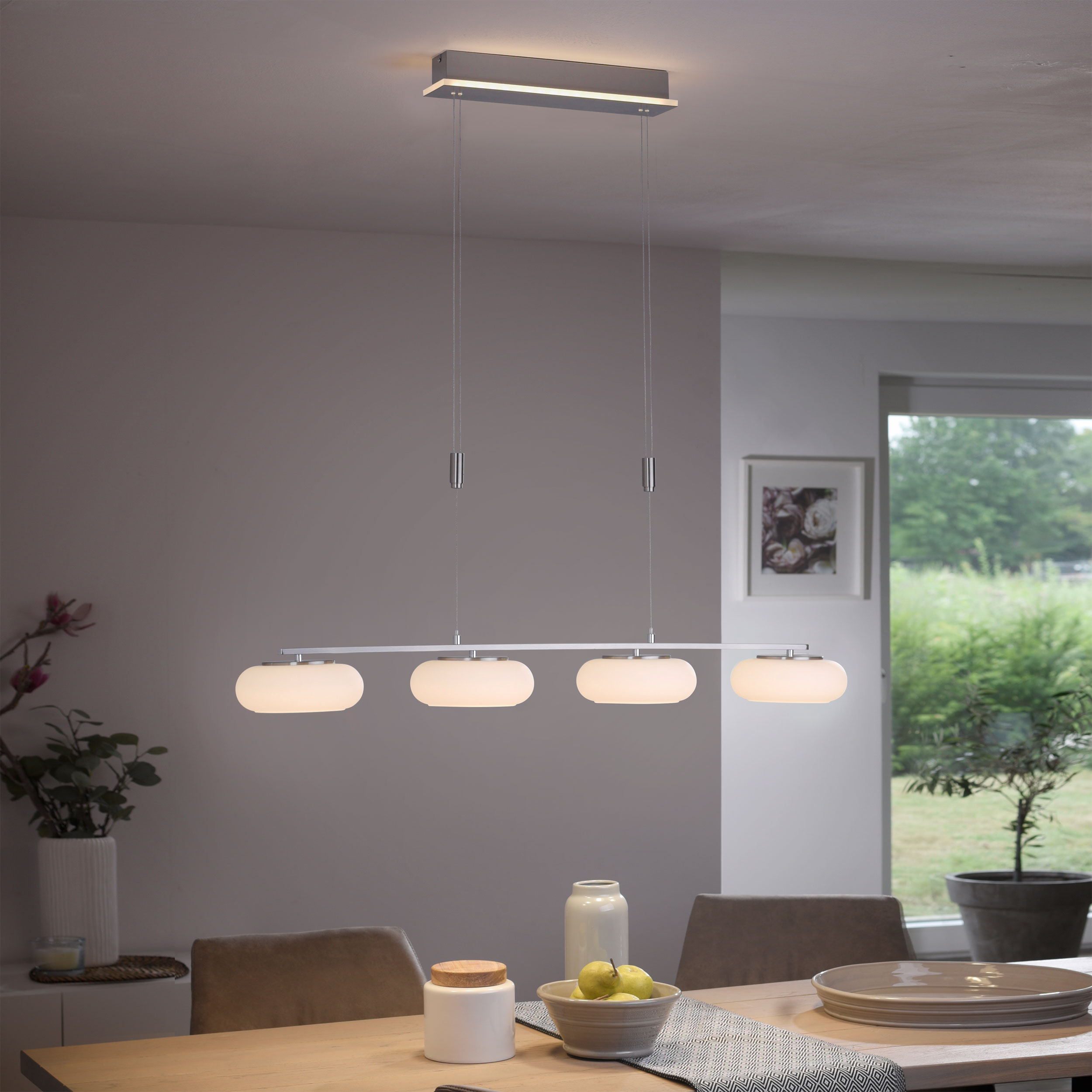 QLED-Pendelleuchte 5flg