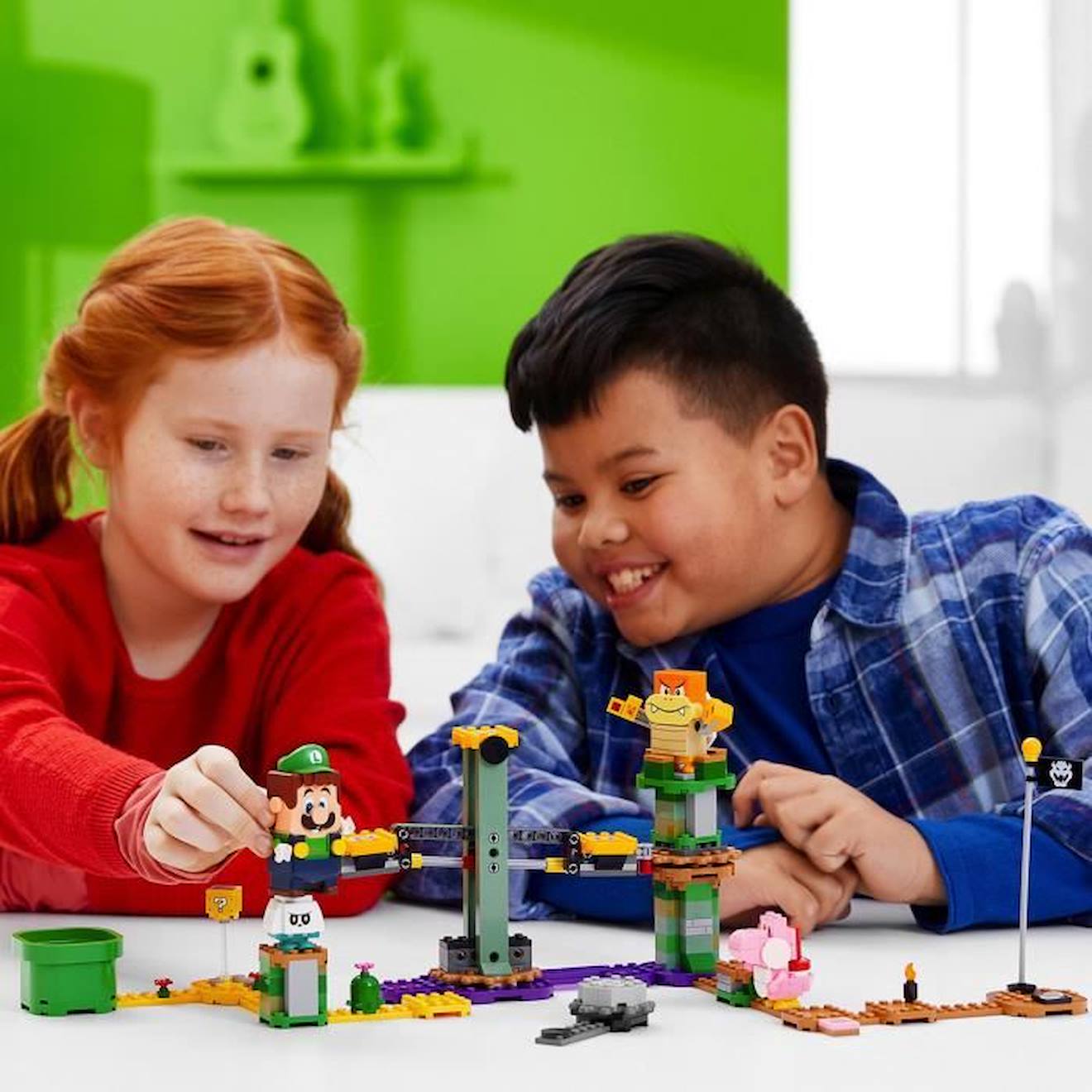 LEGO® 71387 Super Mario Pack de Démarrage Les Aventures de Luigi, Jeu Interactif de Construction vert