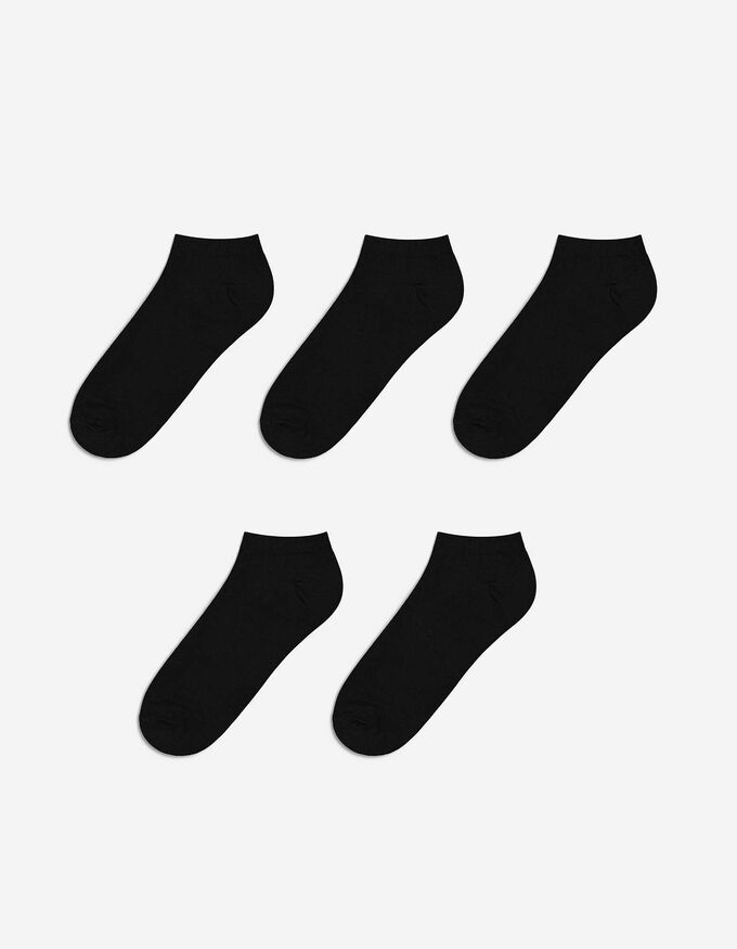Sneakersocken - 5er-Pack