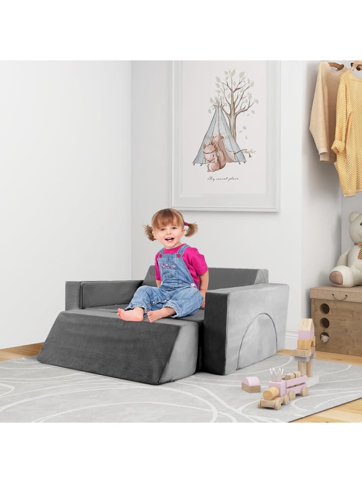 COSTWAY Kindersessel in Grau günstig kaufen onesize