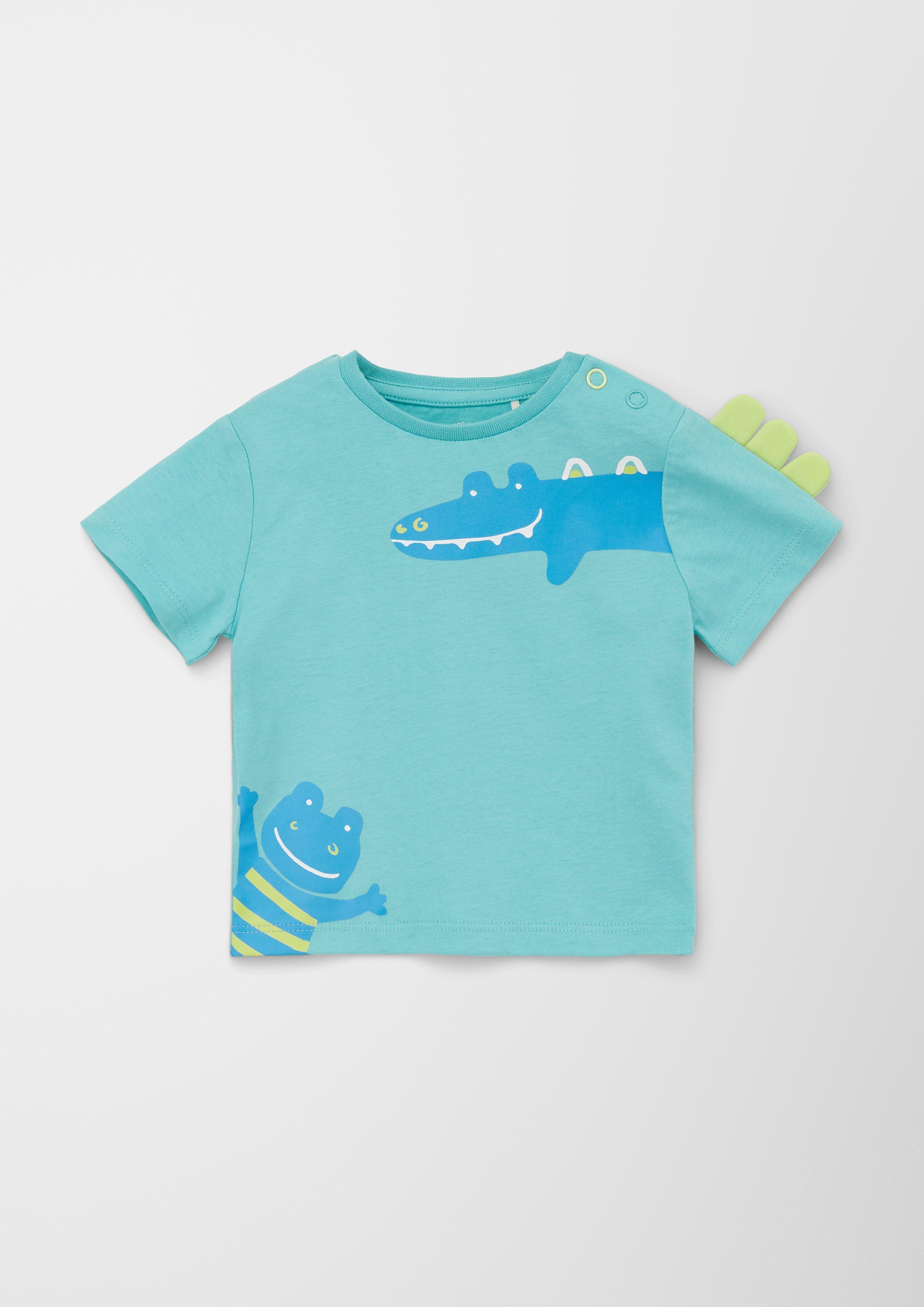 T-Shirt mit Zacken-Applikation  2130728-6632