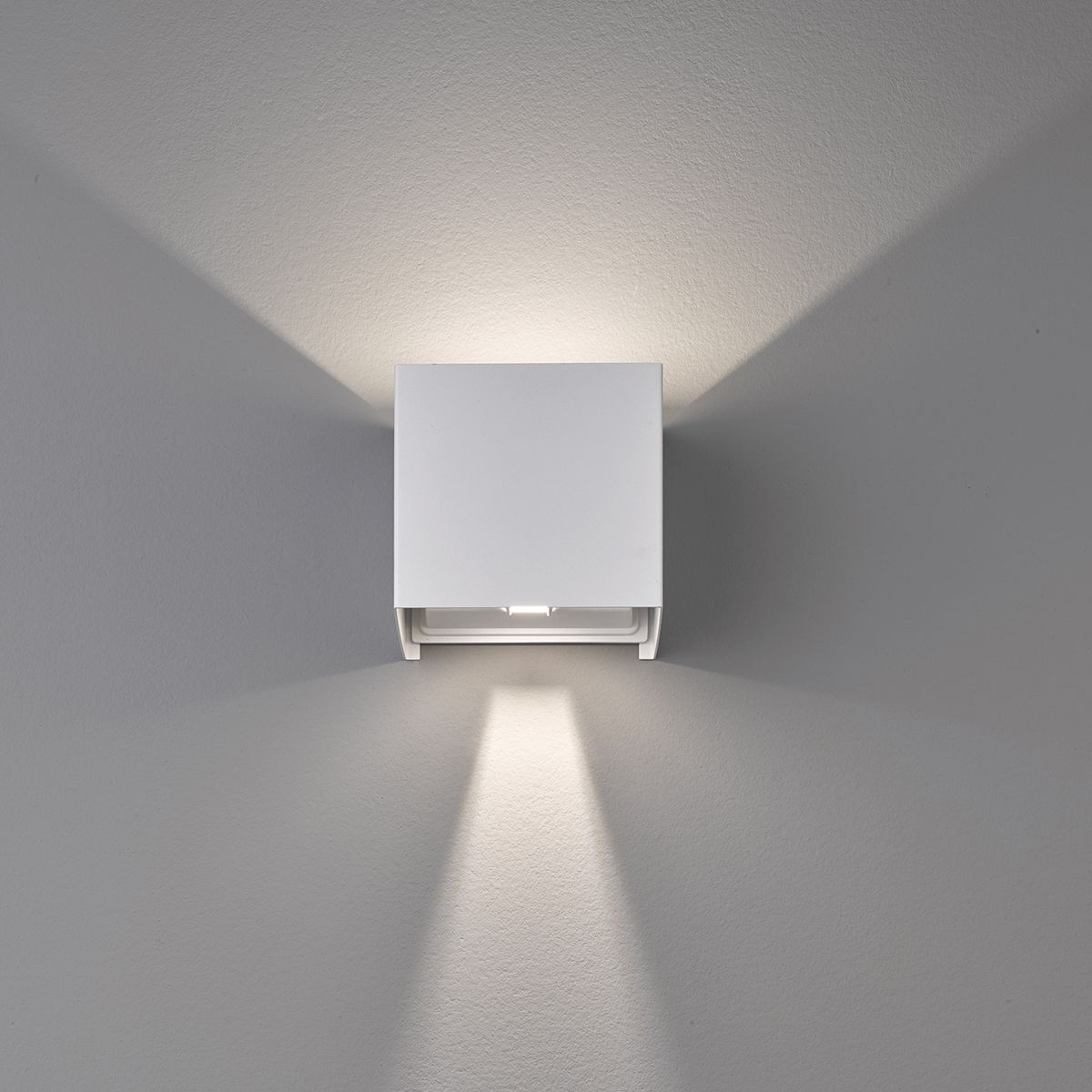 Fischer & Honsel LED Wandleuchte Wall Weiß 10 cm