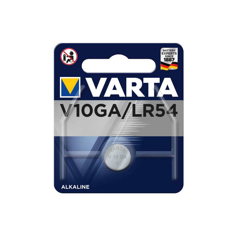 Blister 1 pile V10GA Varta