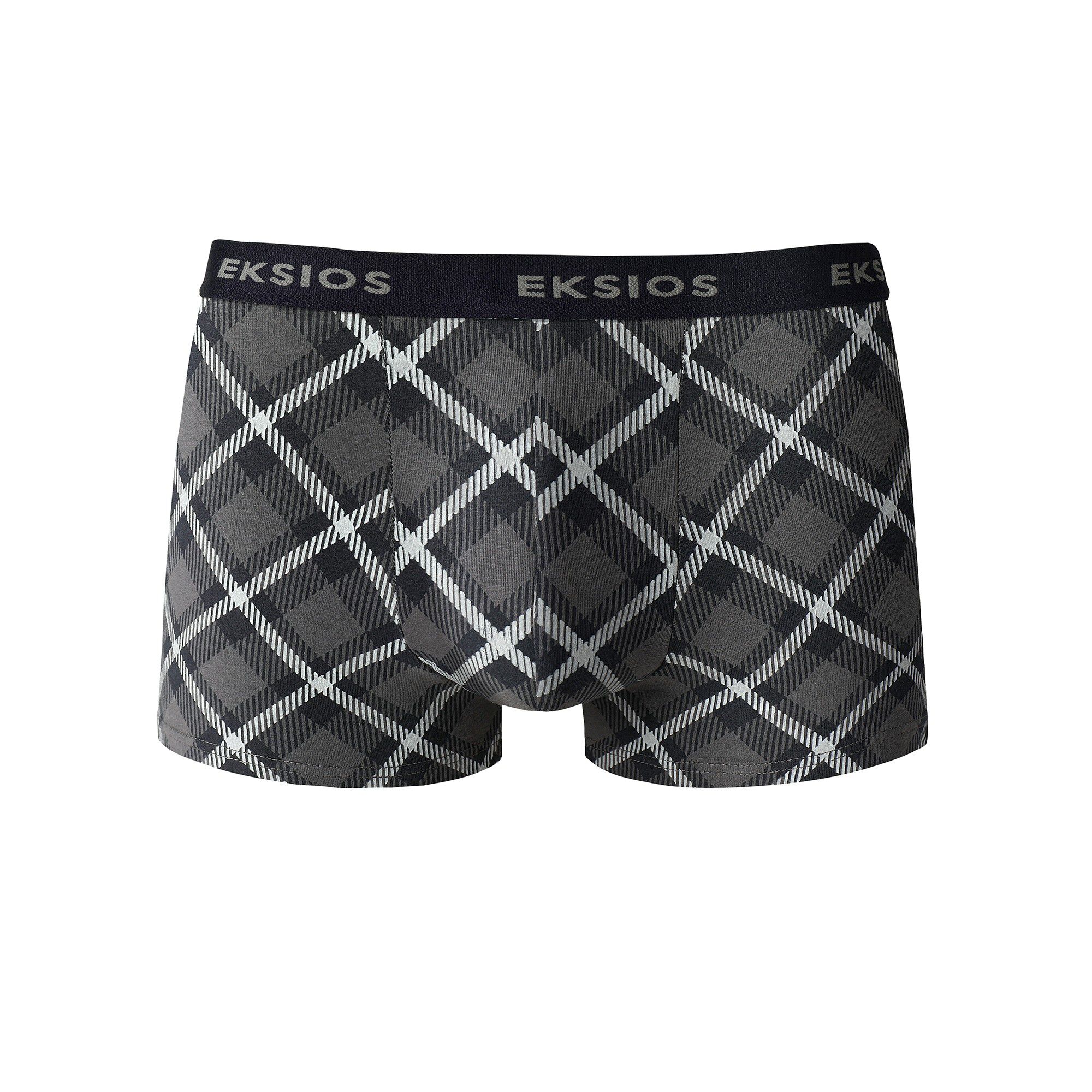 Boxer carreaux élastiqué fantaisie