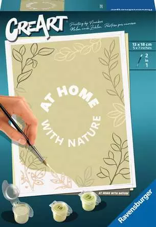 CreArt At home with Nature - Malen nach Zahlen für Erwachsene