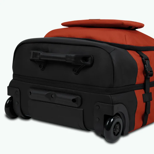 Kaikoura medium 2-wheel soft suitcase, orange