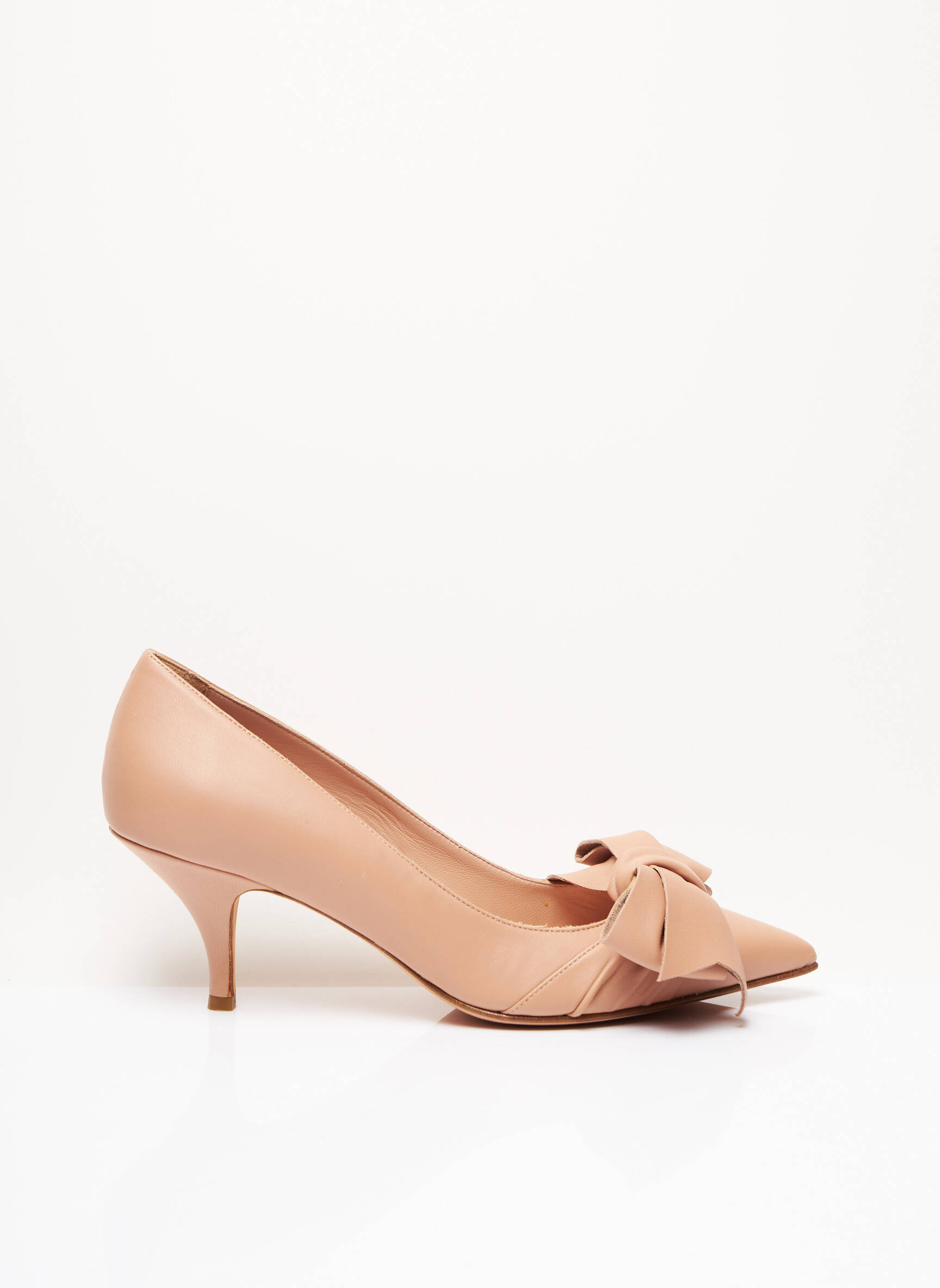 Red V Escarpins Femme couleur beige