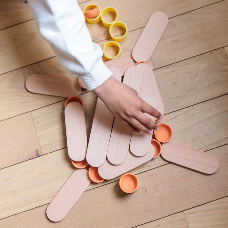 Jeu de construction Stix 60 pièces OPPI