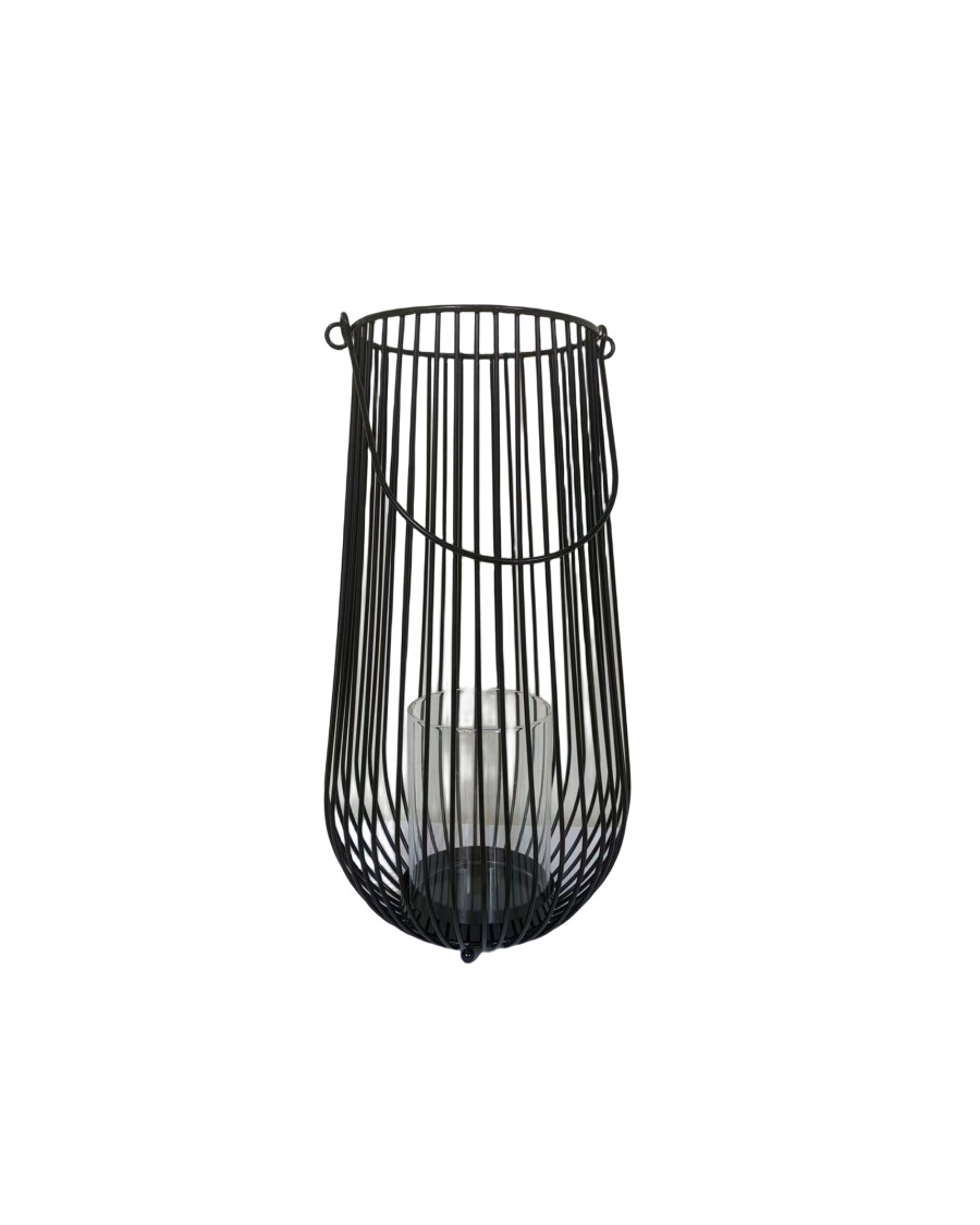 Windlicht aus Metall