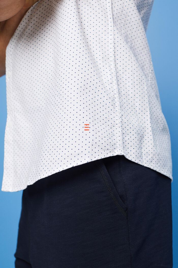 Button-Down-Hemd mit Print