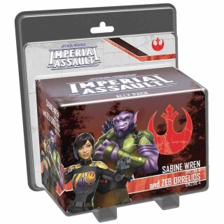 Star Wars: Imperial Assault Sabine Wren and Zeb Orrelios Ally Pack (EN)