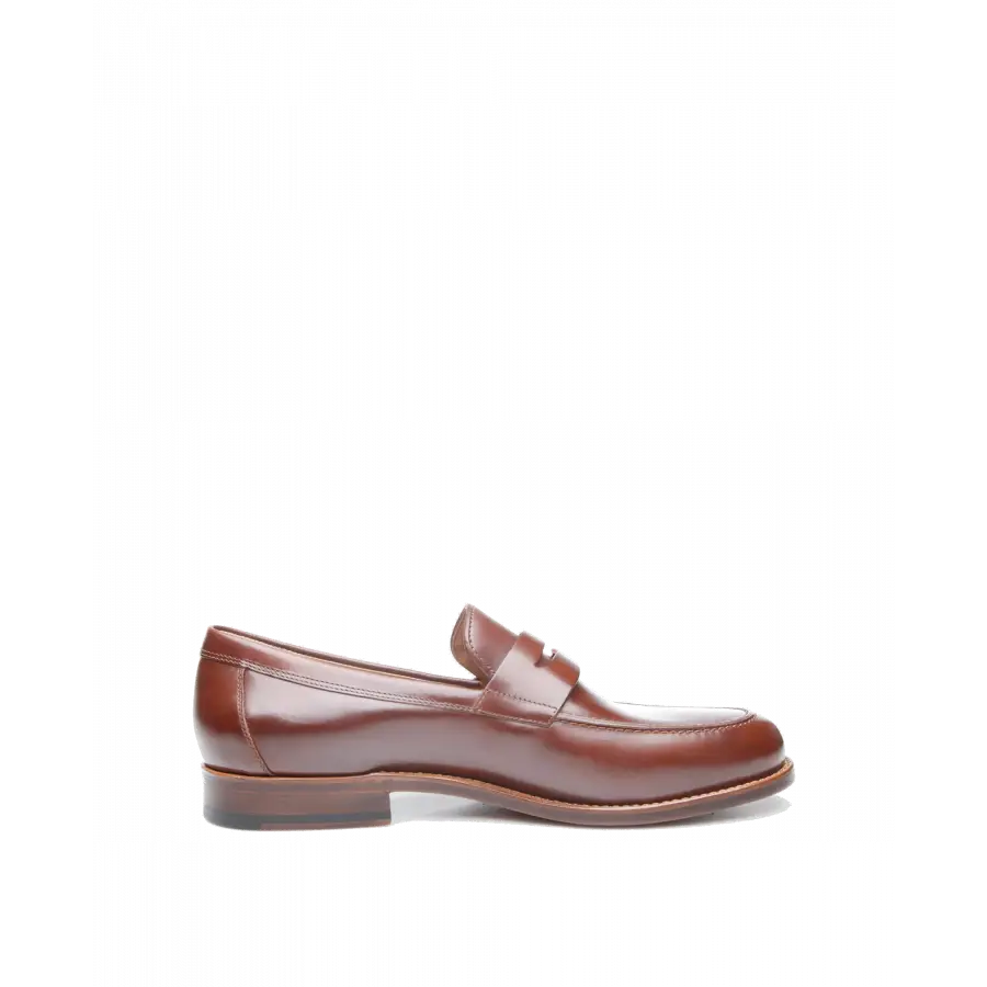 Heinrich Dinkelacker - Loafer WIEN PLAIN AC Antikcalf - braun