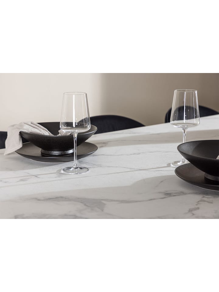 ebuy24 Essgruppe Malaga (7-teilig) Schwarz 200 x 90 cm günstig kaufen onesize