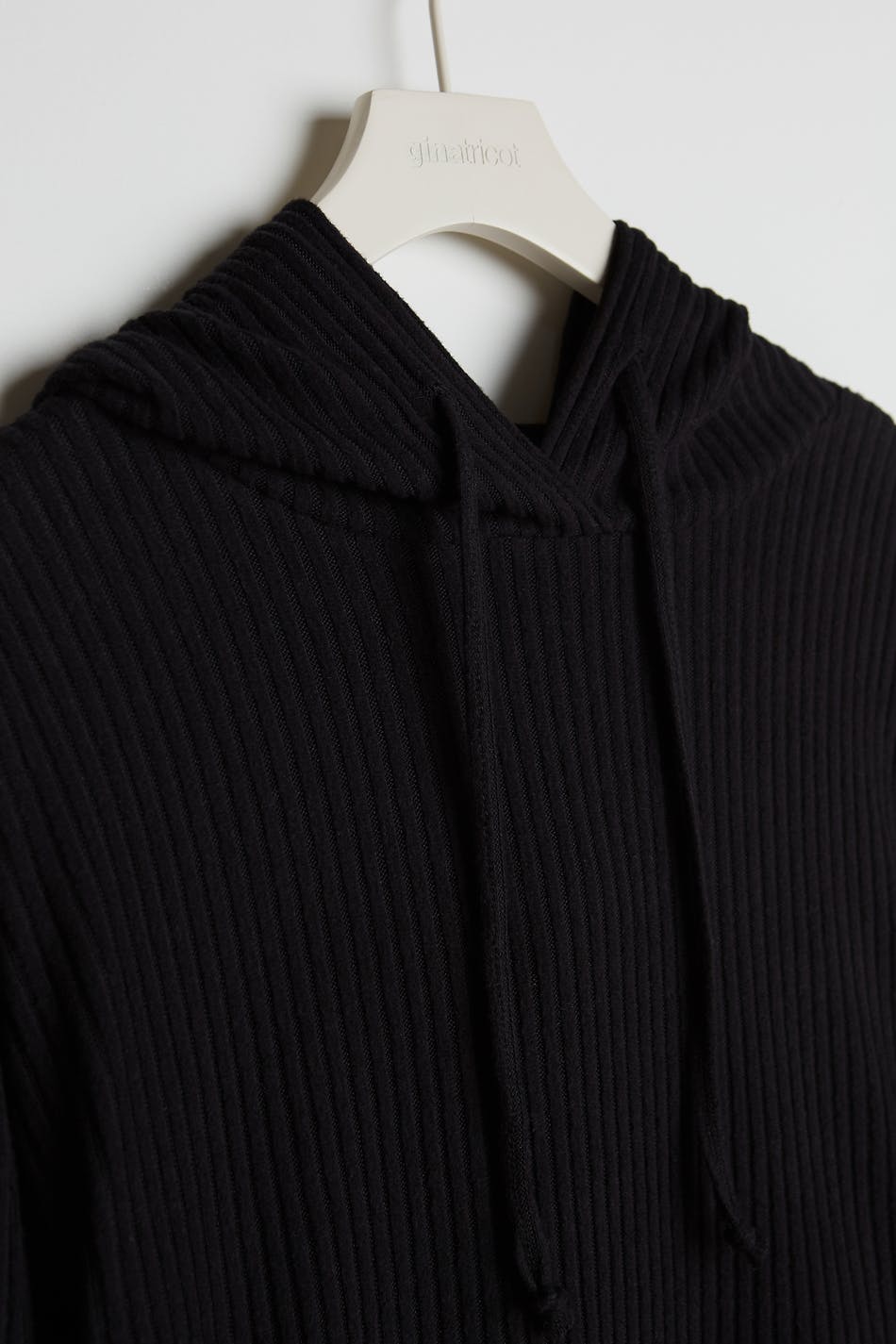 Stina rib hoodie