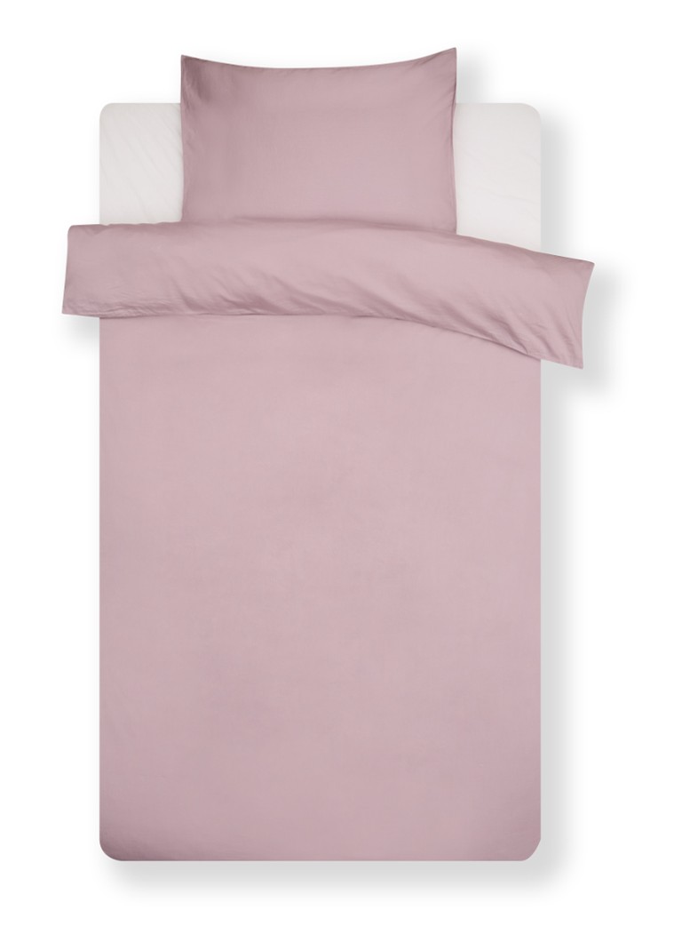Set de lenjerie de pat Bijenkorf Home din satin de bumbac organic, 300 de fire/cm² – cu fețe de pernă